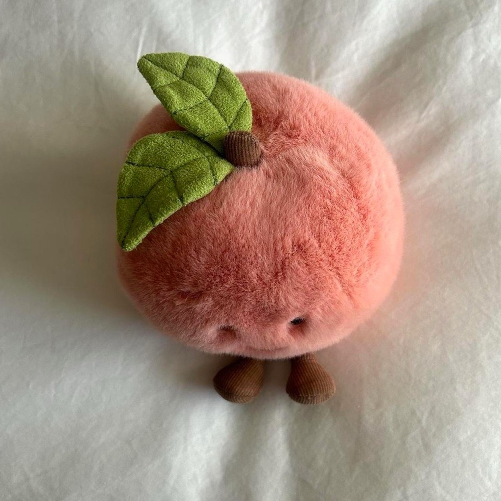 Amuseables Peach Jellycat - Brand New - Authentic - Picture 7 of 8